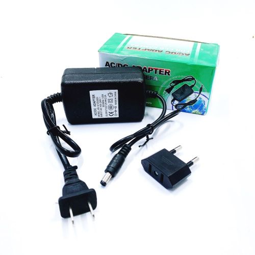 Блок питания импульсный, 12V, 2A, 24W, штекер: 5,5 х 2,1мм, 82x51x32мм, вх: AC 110-240V, вх. разъем: Встроенный кабель питания. переходник тефаль (в к Блок питания импульсный, 12V, 2A, 24W, штекер: 5,5 х 2,1мм, 82x51x32мм, вх: AC 110-240V, вх. разъем: Встроенный кабель питания. переходник тефаль (в к