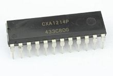 Микросхема CXA1214P orig CTV, SECAM-Decoder DIP24