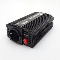 Инвертор автомобильный Uвх.= 12V; Uвых.= 220VAC; Мощность: 400W, корпус-металл; DS-400/12