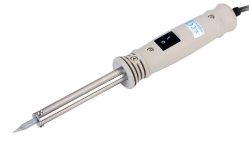 ПАЯЛЬНИК 100W  220V  ZD-715L  с кнопкой вкл /выкл Ручка - пластик; нихромовый нагреватель; Zhongdi    PROFESSIONAL  