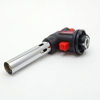 ГАЗОВАЯ ГОРЕЛКА  TORCH  WS-504C  На баллон (30мл, Пропан/ Бутан)  1300°  Пьезорозжиг    Два режима: обычное пламя/ Джет пламя, регулировка длины пла