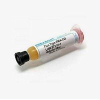 Флюс-гель Универсальный (безотмывоч, желтый) AMTECH RMA-223 10гр (шприц)  Для пайки любых электронных компонентов; Не электропроводный; Умеренная акти