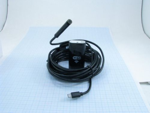 ВИДЕОЭНДОСКОП Гибкая камера "Wi-Fi" (d=8мм) IP67; мягкий кабель- 5м 2.0Mpix; HD 640*480/1280*720; microUSB(штек/гн); фото 2 ВИДЕОЭНДОСКОП Гибкая камера "Wi-Fi" (d=8мм) IP67; мягкий кабель- 5м 2.0Mpix; HD 640*480/1280*720; microUSB(штек/гн); фото 2