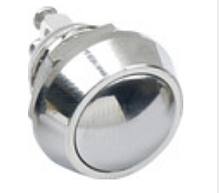 Антивандальная кнопка, 2pin, OFF-(ON) без фиксации, 12V (SC-986)