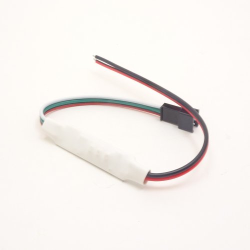 Контроллер RGB без пульта: 3KEYмини (адресная лента), DC5V-24V, 600LED (под ленту WS2811/WS2812) (Управл.на корпусе- 3кн.), с гнездом со штырями 3pin Контроллер RGB без пульта: 3KEYмини (адресная лента), DC5V-24V, 600LED (под ленту WS2811/WS2812) (Управл.на корпусе- 3кн.), с гнездом со штырями 3pin