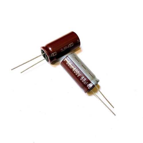 Конденсатор электролитический    68 mkF 400 v 105C (TX) 16х32мм (-40+105 C, 5000 ч.) (низкий импеданс, балластные для Б.П.) JAMICON