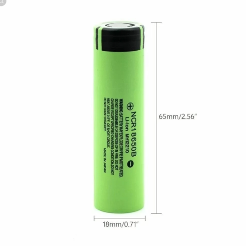 АККУМУЛЯТОР  18650 3,7V 3400mAh Li-ION; Высокий плюс; NCR18650B (MH12210) 18х65мм  Без платы защиты. Полный заряд: 4,2V; LiitoKala фото 2