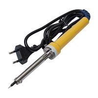 ПАЯЛЬНИК 40W 220V YIHUA 840 Ручка- пластик; нихромовый нагреватель Long Life- долговеч.жало:d=  мм; 50-60Hz; кабель-     м; резиновая насадка на ручке