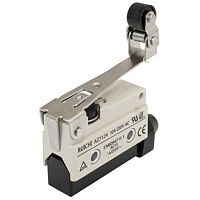 Выключатель путевой AZ-7124 ON-(ON) 3PIN SPDT (1 Form C) 10A 250V IP64 ход рычага - 7,0 мм (70.5*21.4*77mm) с поворотным роликом
