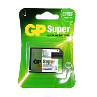 БАТАРЕЙКА  6V 1412A (7K67 / 1412AP-BC1 / 4LR61)  Alkaline  GP SUPER; 550mAh;  0% ртути и кадмия; габариты: 47х35х8мм; t экспуат: -18°C..+50°C Для ИБП,