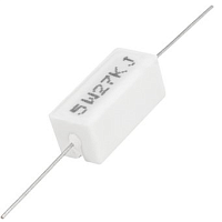 РЕЗИСТОР 5W   27 KOM керамика SQP5 RX27-1