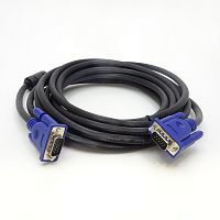 КАБЕЛЬ КОМП. SVGA/SVGA  5.0м (штекер VGA HDB15 - штекер VGA HDB15) (AC-7305/7305B)