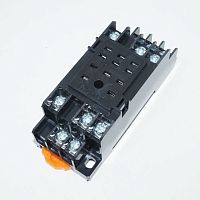 Колодка для реле:11pin PYF11A ( на DIN-рейку ) Ток коммутации - 7А, для реле с видом контактов "3С", <HLS-4453 (18F) -3 / HH53P (подходит для реле: