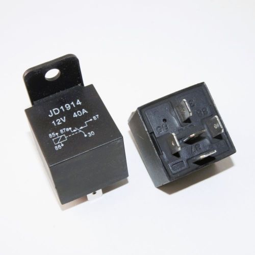 Реле автомобильное э/м DC12V 40A 5pin, в панель/под клеммы, Контакты: 1 перекл.группа (1С) (14VDC/40A) 28x28x25мм (LUOZHOU JD1914) пластиковое крепежн Реле автомобильное э/м DC12V 40A 5pin, в панель/под клеммы, Контакты: 1 перекл.группа (1С) (14VDC/40A) 28x28x25мм (LUOZHOU JD1914) пластиковое крепежн