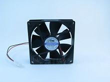 Вентилятор компьютерный DC12V, 92x92x25мм, 7 лопастей, 3000об/мин., подш. скольжения, 0.35A 4.2W JF0925S1H-R (YM1209PTS1/JF0925S1H-001C066R/JF0925S1H-