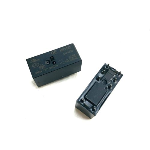 Реле э/м DC12V 16A 8pin, пайка (PCB), Контакты: 1 перекл.группа (1С) (12VDC/16A; 250VAC/16A) 29x12,7x15,7мм (HONGFA HF115F/012-1ZS3), контакты: AgCdO фото 2