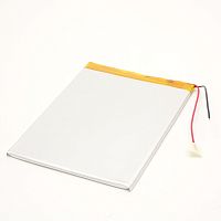 АККУМУЛЯТОР LP 3070104-PCM (104х70х3,0мм) 3,7v 2500mAh Li-Pol (с платой защиты- PCM), (элемент) провода под пайку