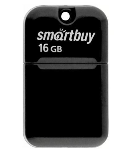 Flash drive USB 2.0  16GB "SMARTBUY ART Black"  (USB накопитель); Скорость чтения данных:25 MB/s/ Скорость записи данных:15 MB/s фото 2