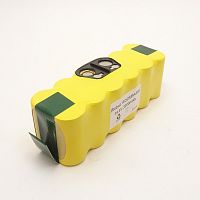 АККУМУЛЯТОР  14,4V  3200mAh  46.08W  NI-MH   Сборка- 12шт,без проводов (136х56х43) для робота-пылесоса iRobot ROOMBA