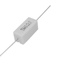 РЕЗИСТОР 5W        0.01 OM керамика SQP5 RX27-1 (Замена ПЭВ, С5-35, С5-37) (Размеры 22х9,5х9мм)