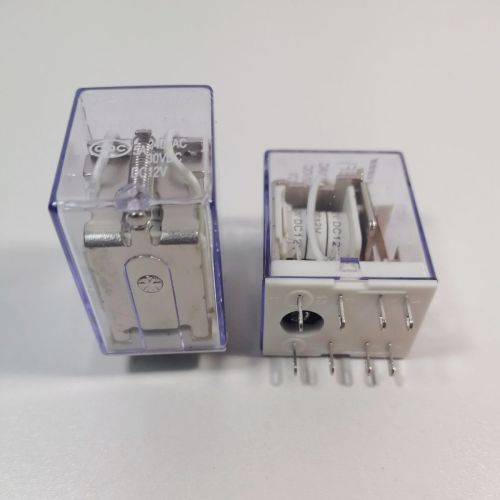 Реле э/м DC12V 5A 8pin, в панель/под клеммы, Контакты: 2 перекл.группы (2С) (30VDC/5A; 240VAC/5A) 27x22x34мм (HE LI SHUN HLS-4453(18F)-2C/ HJQ-22F/ HH фото 4 Реле э/м DC12V 5A 8pin, в панель/под клеммы, Контакты: 2 перекл.группы (2С) (30VDC/5A; 240VAC/5A) 27x22x34мм (HE LI SHUN HLS-4453(18F)-2C/ HJQ-22F/ HH фото 4