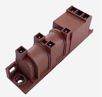 Блок эл.розжига газа 4-свечи (электроподжиг) для газовой плиты (одноразрядный)   УЗГ-10-1 / BR-1-1 / 220V / 0.6W / 50-60Hz; без заземления;  подходит 